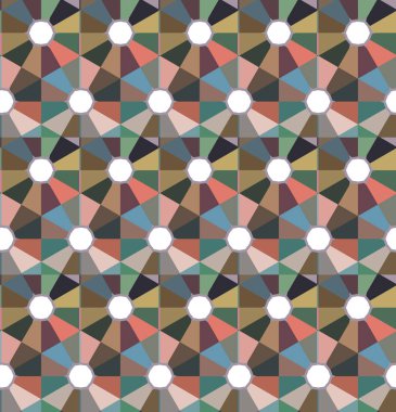 Geometrik süs tarzında soyut arkaplan dokusu. Kusursuz tasarım.