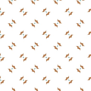 Tekrarlanan geometrik şekilli kusursuz desen, vektör illüstrasyonuName