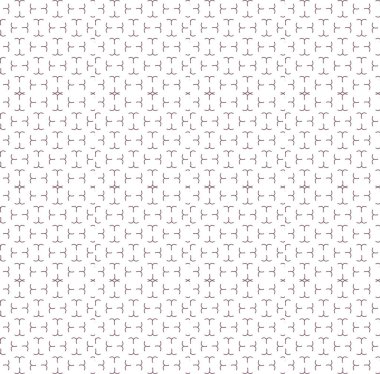 farklı geometrik şekillere sahip soyut, pürüzsüz desensiz vektör çizimi