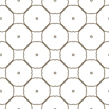 Soyut geometrik şekilli kusursuz desen