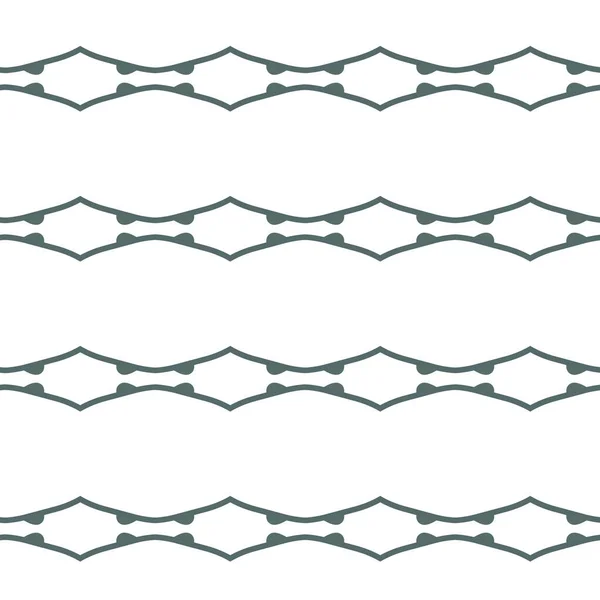 Motif Sans Couture Avec Des Formes Géométriques Illustration Vectorielle — Image vectorielle