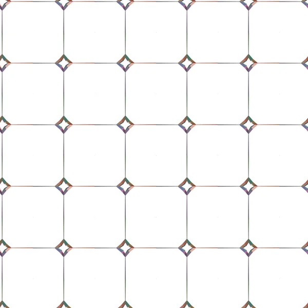 Geometrik Şekilli Kusursuz Desen Vektör Çizimi — Stok Vektör