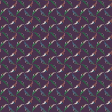 Geometrik şekilli kusursuz desen vektör çizimi