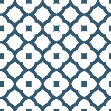 Tekrarlanan geometrik şekilli kusursuz desen, vektör illüstrasyonuName