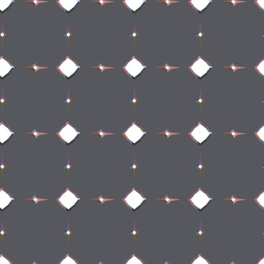 Tekrarlanan geometrik şekilli kusursuz desen, vektör illüstrasyonuName