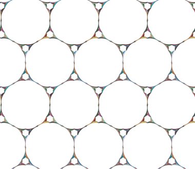 Tekrarlanan geometrik şekilli kusursuz desen, vektör illüstrasyonuName