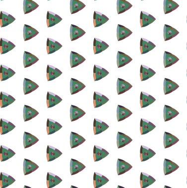 Geometrik şekilli kusursuz desen vektör çizimi