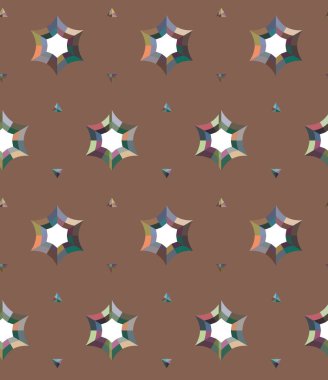 soyut dikişsiz geometrik desen resimleme arkaplanı