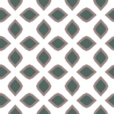 Soyut geometrik şekilli kusursuz desen