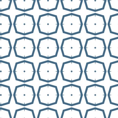 Geometrik şekilli kusursuz desen vektör çizimi