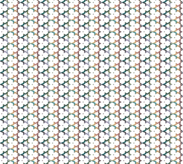 Abstrakte Nahtlose Geometrische Muster Illustration Hintergrund — Stockvektor