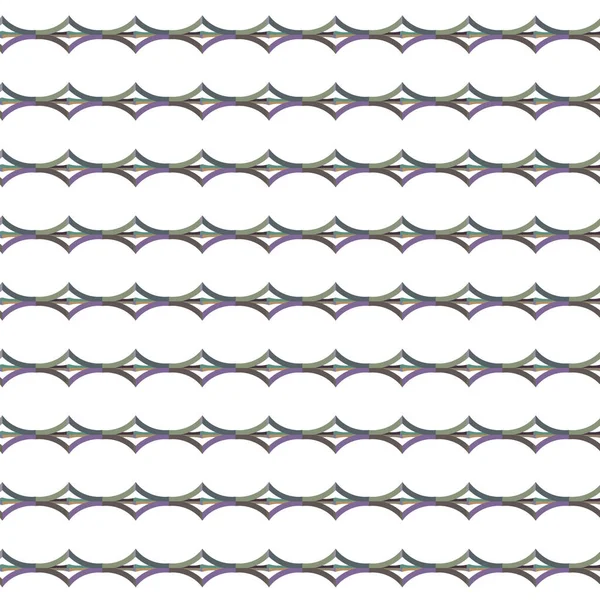 Abstrakcyjny Bezszwowy Wzór Wektor Ilustracji Różnych Kształtach Geometrycznych — Wektor stockowy