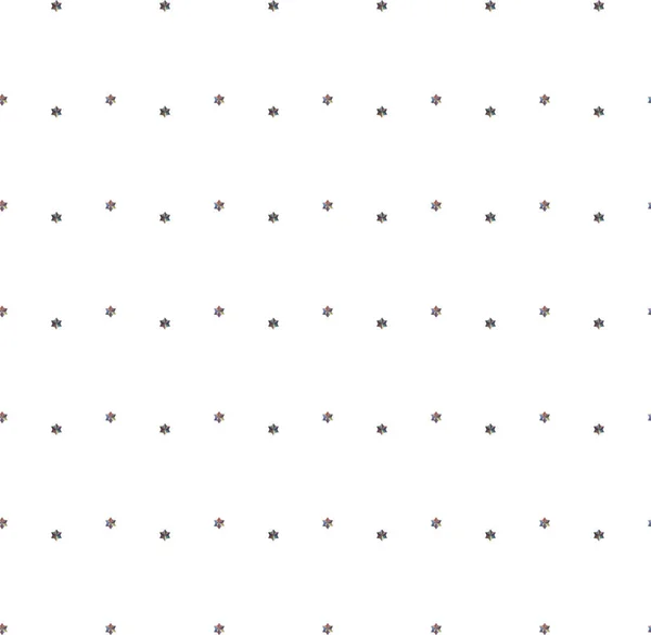 Nahtlose Muster Mit Geometrischen Formen Vektorillustration — Stockvektor