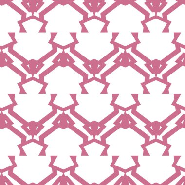Geometrik şekilli kusursuz desen vektör çizimi