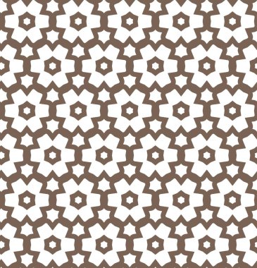 Geometrik şekilli kusursuz desen vektör çizimi