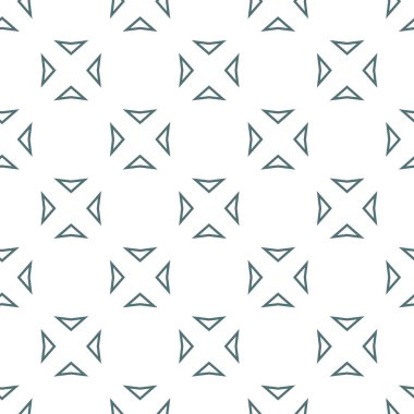 Geometrik şekilli kusursuz desen vektör çizimi