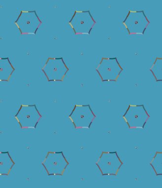 soyut dikişsiz geometrik desen resimleme arkaplanı 