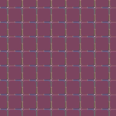 Geometrik şekilli kusursuz desen vektör çizimi