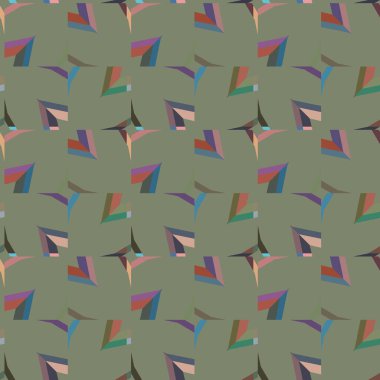 soyut dikişsiz geometrik desen resimleme arkaplanı