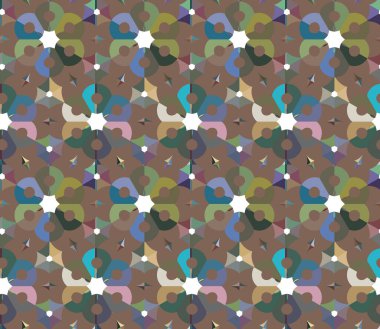 soyut dikişsiz geometrik desen resimleme arkaplanı 