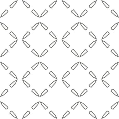 Geometrik şekilli kusursuz desen vektör çizimi