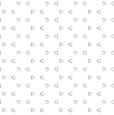 Tekrarlanan geometrik şekilli kusursuz desen, vektör illüstrasyonuName