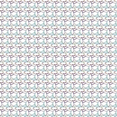 farklı geometrik şekillere sahip soyut, pürüzsüz desensiz vektör çizimi