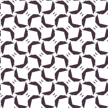 Geometrik şekilli kusursuz desen vektör çizimi