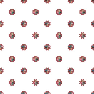 Tekrarlanan geometrik şekilli kusursuz desen, vektör illüstrasyonuName