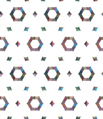 soyut dikişsiz geometrik desen resimleme arkaplanı 