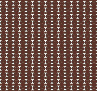 Tekrarlanan geometrik şekilli kusursuz desen, vektör illüstrasyonuName