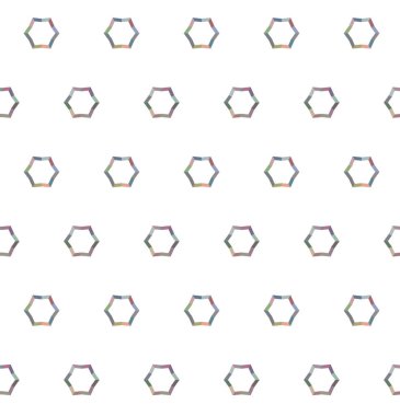 Soyut geometrik şekilli kusursuz desen