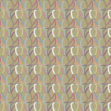 Kusursuz şablon, soyut duvar kağıdı, vektör illüstrasyonu        