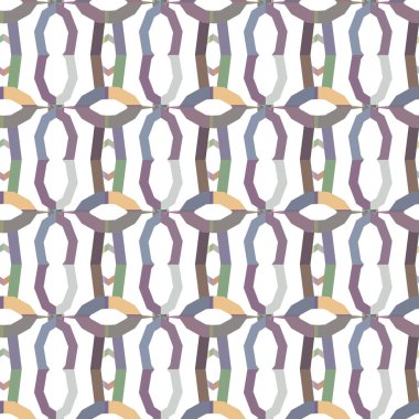 Elle çizilmiş elementlerle kusursuz desen. vektör illüstrasyonu