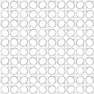 Tekrarlanan geometrik şekilli kusursuz desen, vektör illüstrasyonuName