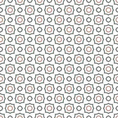 Tekrarlanan geometrik şekilli kusursuz desen, vektör illüstrasyonuName