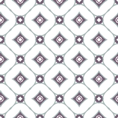 Soyut geometrik şekilli kusursuz desen