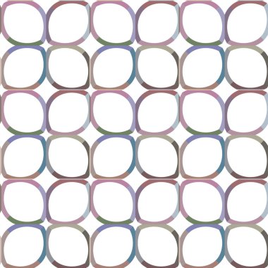 Tekrarlanan geometrik şekilli kusursuz desen, vektör illüstrasyonuName