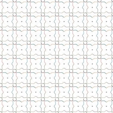 Kusursuz şablon, soyut duvar kağıdı, vektör illüstrasyonu        