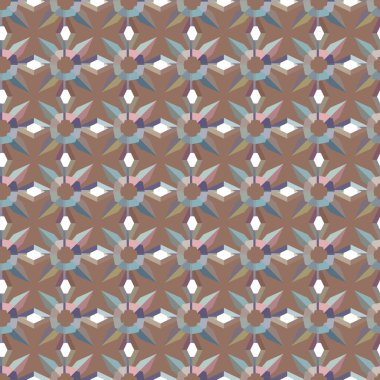 Kusursuz şablon, soyut duvar kağıdı, vektör illüstrasyonu        