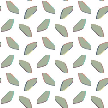 Kusursuz şablon, soyut duvar kağıdı, vektör illüstrasyonu 