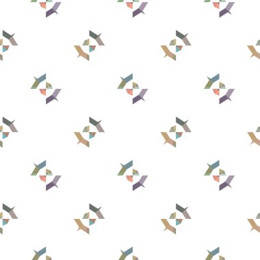Kusursuz geometrik desen resimleme arkaplanı