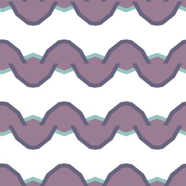 Soyut geometrik şekilli kusursuz desen 