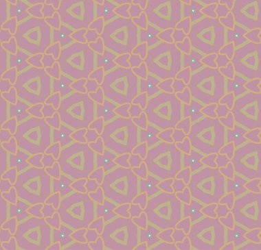 Soyut geometrik şekilli kusursuz desen