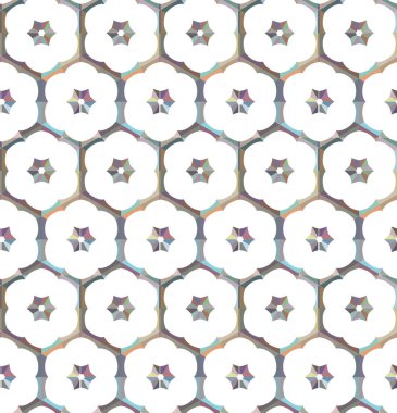 Kusursuz geometrik desen resimleme arkaplanı