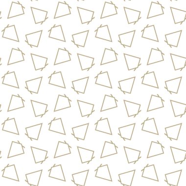 Tekrarlanan geometrik şekilli kusursuz desen, vektör illüstrasyonuName