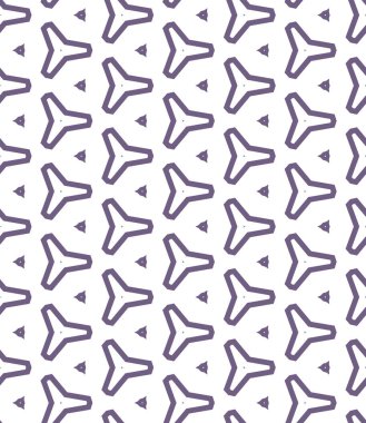 Tekrarlanan geometrik şekilli kusursuz desen, vektör illüstrasyonuName