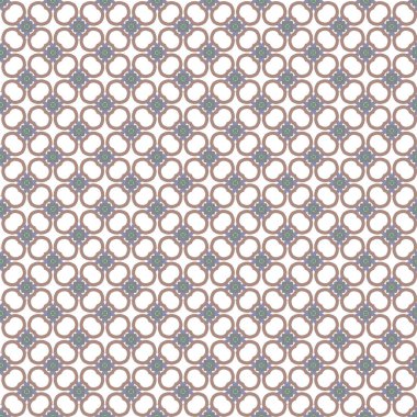 Soyut geometrik şekilli kusursuz desen