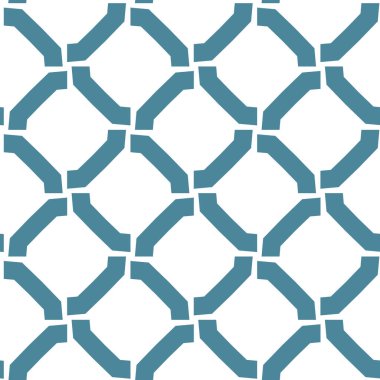 Soyut geometrik şekilli kusursuz desen