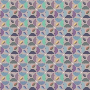 Kusursuz şablon, soyut duvar kağıdı, vektör illüstrasyonu        